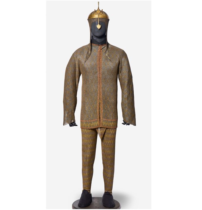 Rare Ganga-Jamuna Suit of Mail Armour | MasterArt